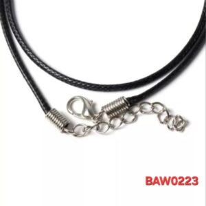 Penjepit tali tunggal bentuk spiral warna silver