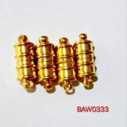 Magnetic clasp gold plated