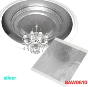 Foil leaf gilding sheet warna silver