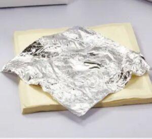 Foil leaf gilding sheet warna silver