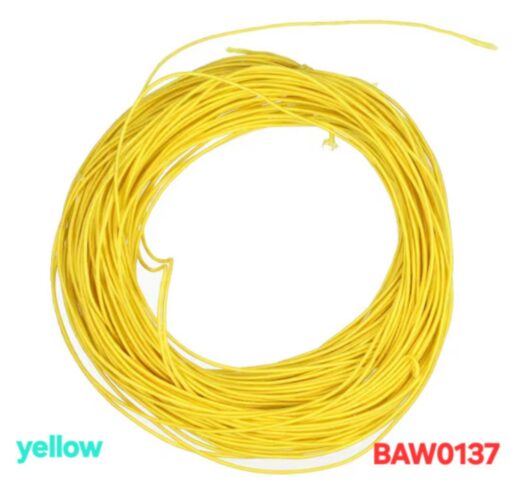 Elastic cord 1 mm warna yellow