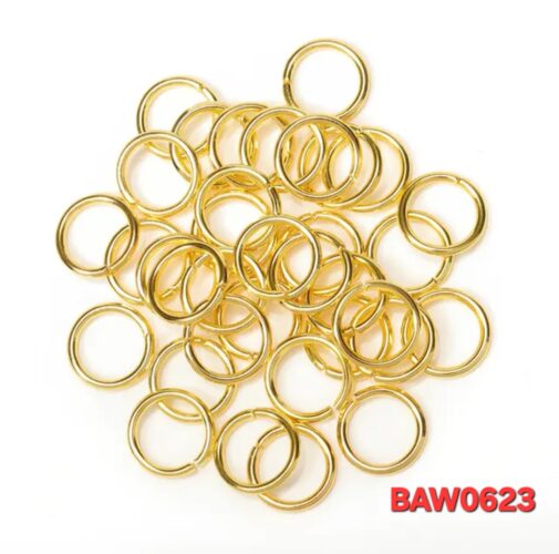 Open-End Jump Ring Stainless steel 5 mm warna gold