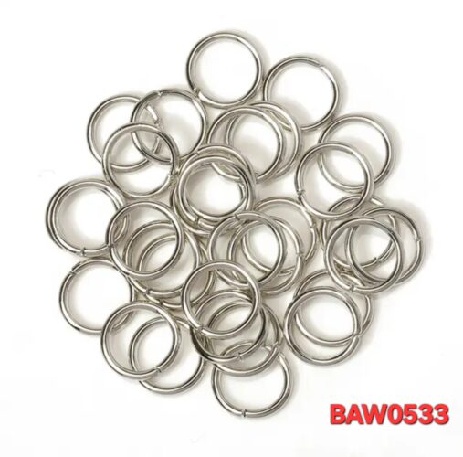 Jump ring stainless steel 7 mm warna silver