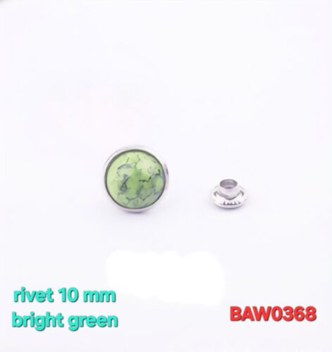 Rivet 10 mm warna bright green