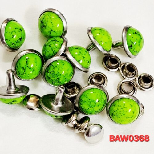 Rivet 10 mm warna bright green