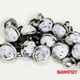 Rivet 8mm acrylic turkish warna white