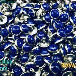 Rivet Motif Batu Turkish 8mm warna dark blue